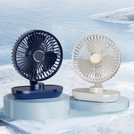 Customization Desktop Air Circulation Turbine USB Digital Display Small Fan Promotional Products