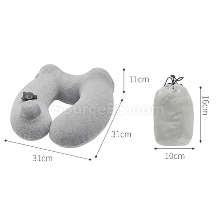 Customization Pressurised inflatable Travel Neck Pillow Promotional Products