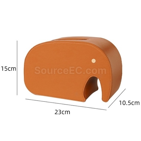 Customization Customized Imitation Leather (PU) Tissue Box Promotional Products