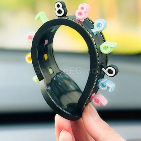 Customization 3D Doll Simple Car Number Plate Promotional Products