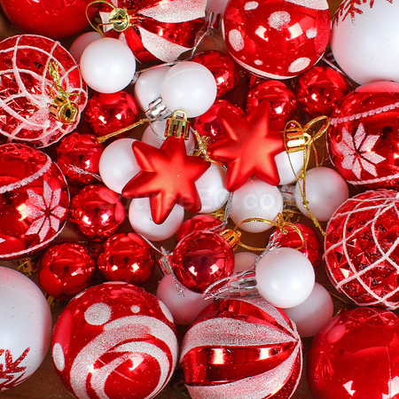 Customization Christmas Electroplated Plastic Decorative Balls Promotional Products