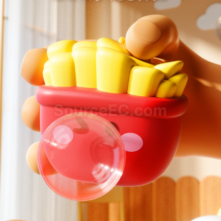 Customization Hamburger and French fries squeeze toy for stress relief Promotional Products