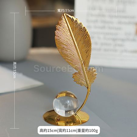 Customization Nordic Plant Iron Art Ornaments Promotional Products