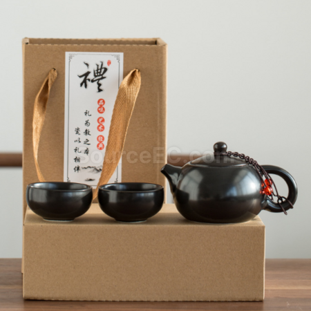 Customization Portable travel ceramic tea set Promotional Products