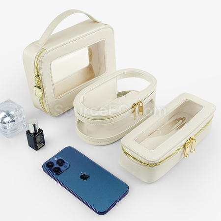 Customization Transparent Hand-held Makeup Bag Promotional Products