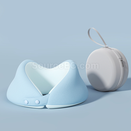 Customization Foldable Storage Memory Cotton Neck Pillow Promotional Products