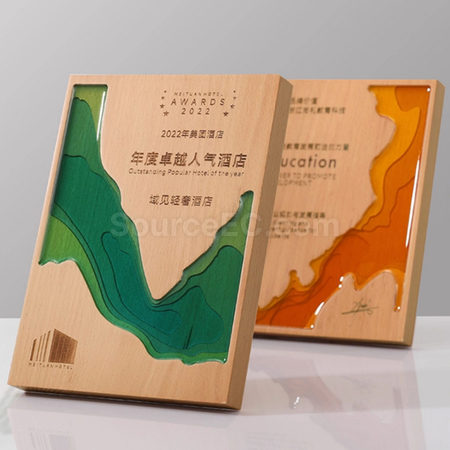 Customization Wooden Plate Promotional Products