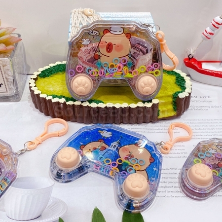 Customization Capybara Ring Toss Stress Relief Game Machine Promotional Products