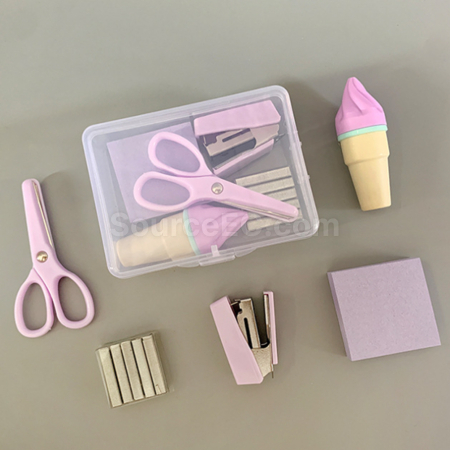 Customization Mini Macaron Color Stationery Set Promotional Products