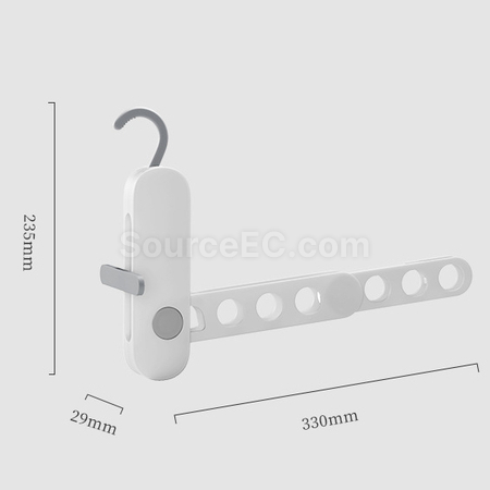 Customization Portable Foldable Travel Multi-Hole Clothes Drying Rack Promotional Products