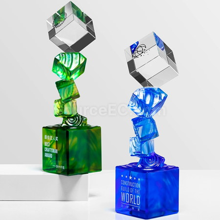 Customization Crystal Trophy Promotional Products