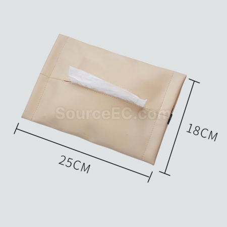 Customization Leather tissue cover Promotional Products