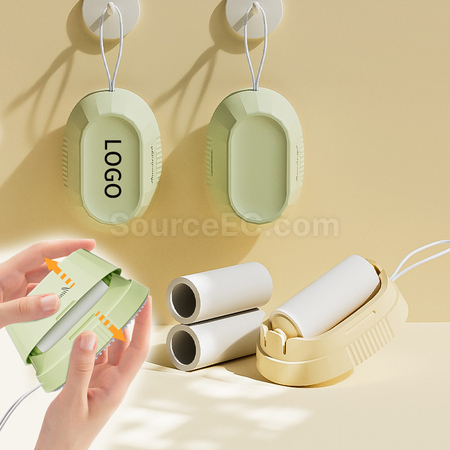 Dual-usable Sticky Roller Brush