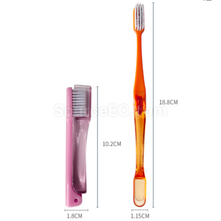 Customization Mini Soft Bristle Foldable Toothbrush Promotional Products
