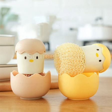 Customization Eggshell Dishwashing Brush Promotional Products