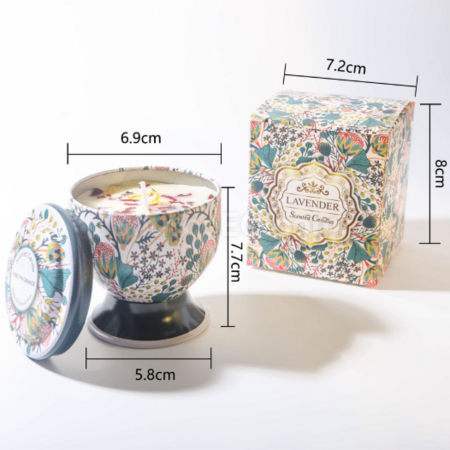 Customization Goblet with dried flower scented candle (can be made into a gift box) Promotional Products