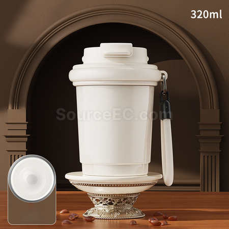 Customization Ceramic Liner Thermos Cup Coffee Cup Promotional Products