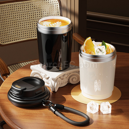 Customization Ceramic Liner Thermos Cup Coffee Cup Promotional Products
