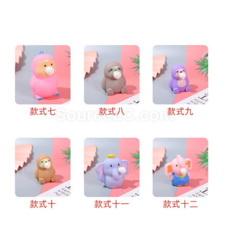 Customization Cute Stress-Relief Bubble-Popping Squishy Toy (Multiple Styles Available) Promotional Products