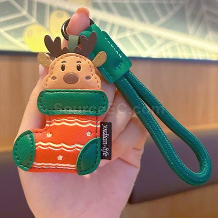 Customization Christmas keychain pendant Promotional Products