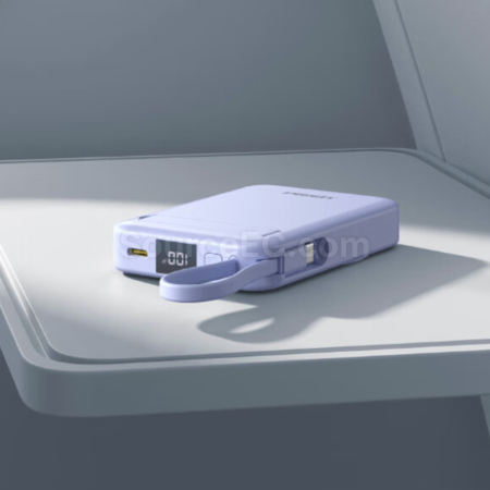 Customization 3C Certified Pisen Wireless Power Bank With Cable And Stand Only Promotional Products