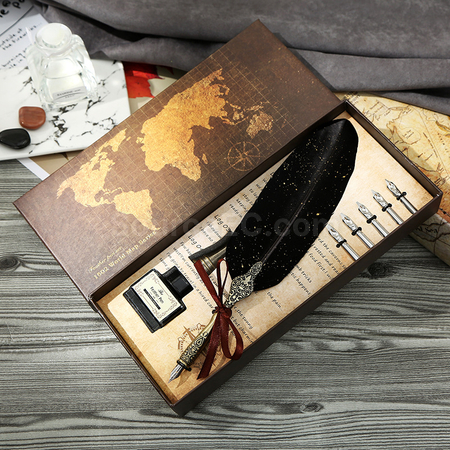 Customization Feather-Shaped Metal Pen Promotional Products