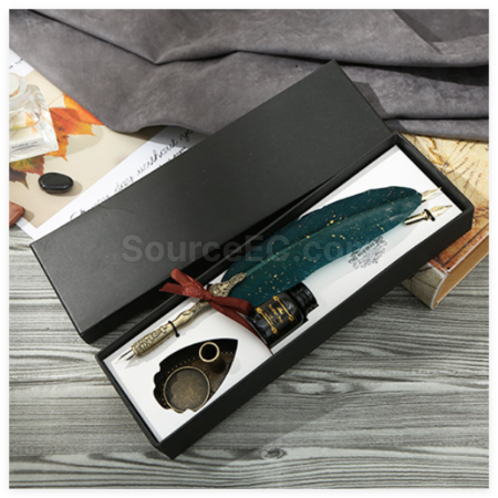 Customization Feather-Shaped Metal Pen Promotional Products