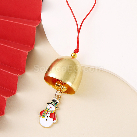 Customization Christmas small bell wind chime pendant ornament Promotional Products