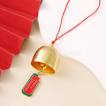 Customization Christmas small bell wind chime pendant ornament Promotional Products