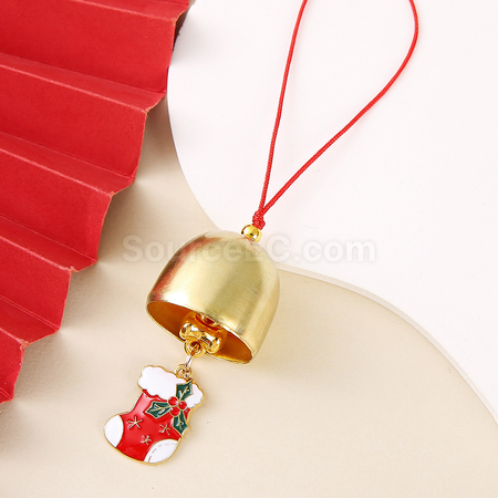 Customization Christmas small bell wind chime pendant ornament Promotional Products