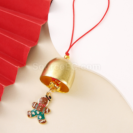 Customization Christmas small bell wind chime pendant ornament Promotional Products