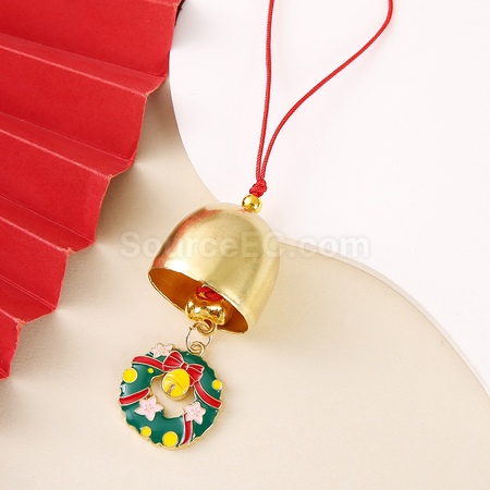 Customization Christmas small bell wind chime pendant ornament Promotional Products
