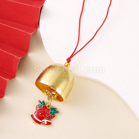 Customization Christmas small bell wind chime pendant ornament Promotional Products