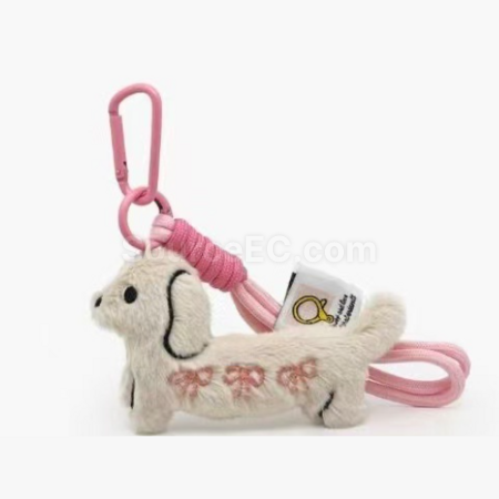 Customization Cartoon dachshund pendant keychain Promotional Products