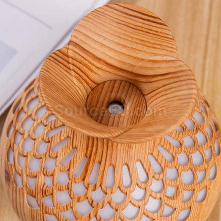 Customization Creative wood-grain vase humidifier Promotional Products
