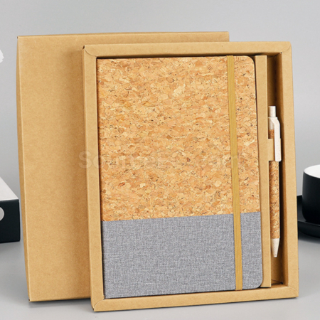 Customization Creative and environmentally friendly cork wheat straw business suit Promotional Products
