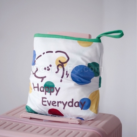 Customization Digital printed handle pillow blanket Promotional Products