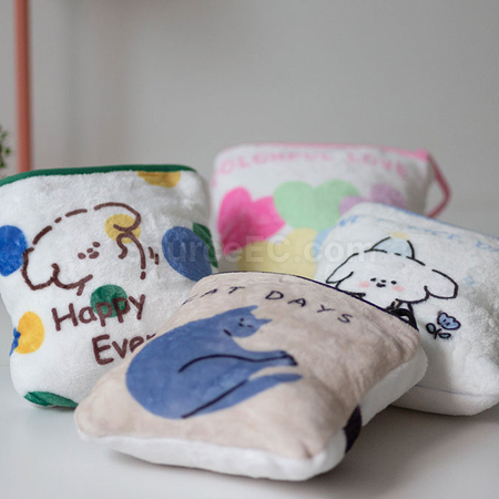 Customization Digital printed handle pillow blanket Promotional Products