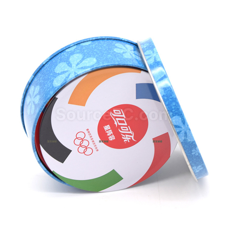 Customization Tin can cork coaster Promotional Products