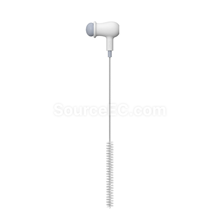 Customization Bendable pea straw brush Promotional Products