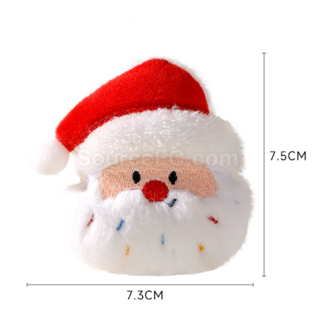 Customization Christmas plush brooch/Ornament Promotional Products
