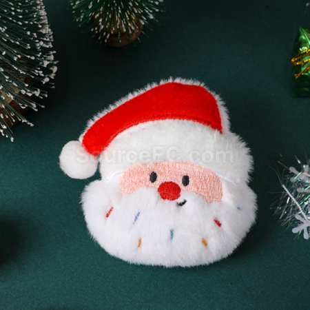 Customization Christmas plush brooch/Ornament Promotional Products
