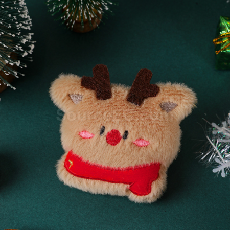 Customization Christmas plush brooch/Ornament Promotional Products