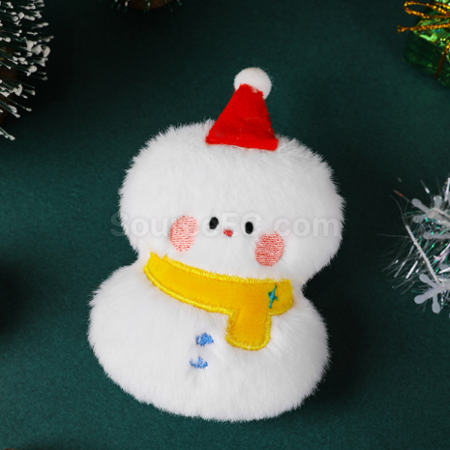 Customization Christmas plush brooch/Ornament Promotional Products