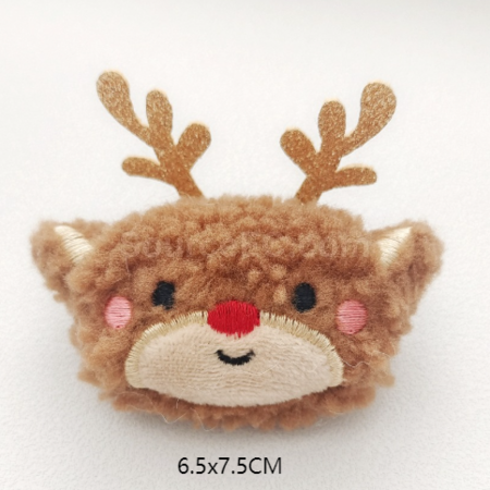 Customization Christmas Plush Brooch/Pendant Promotional Products