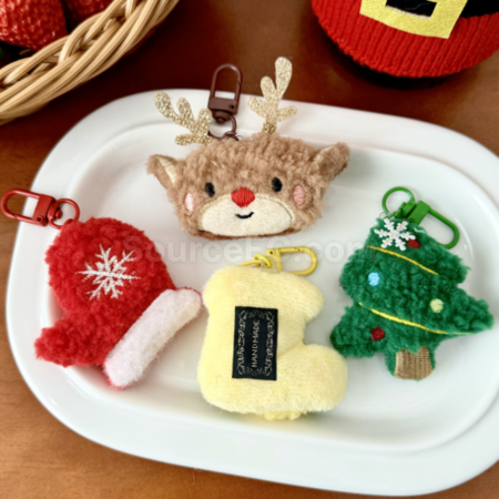 Customization Christmas Plush Brooch/Pendant Promotional Products