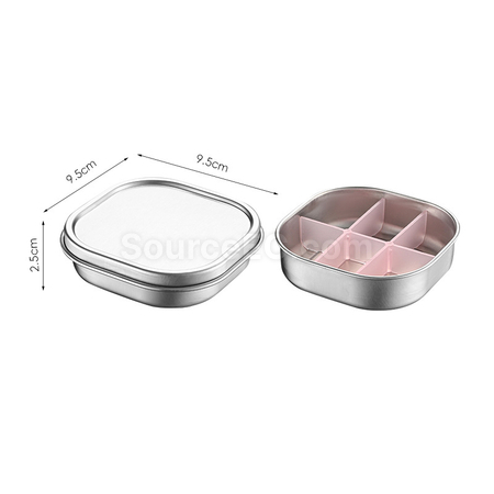 Customization 304 Stainless Steel Pill Box Promotional Products