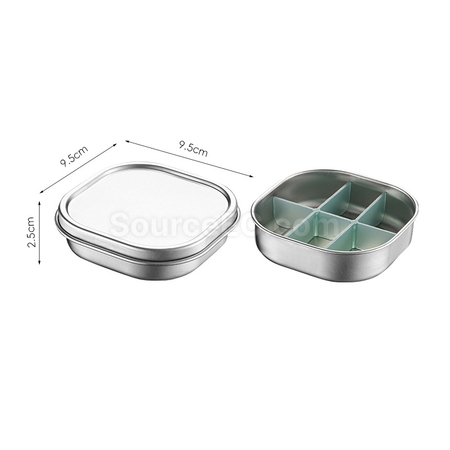 Customization 304 Stainless Steel Pill Box Promotional Products