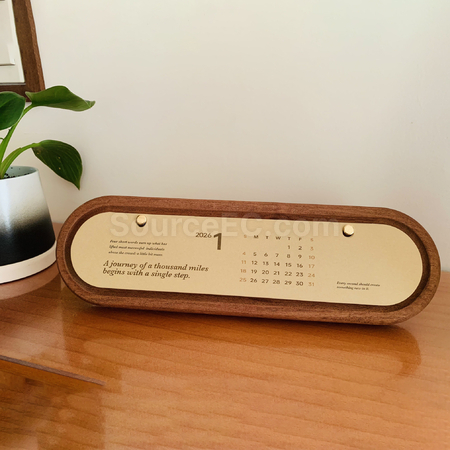 Mini Wooden Calendar