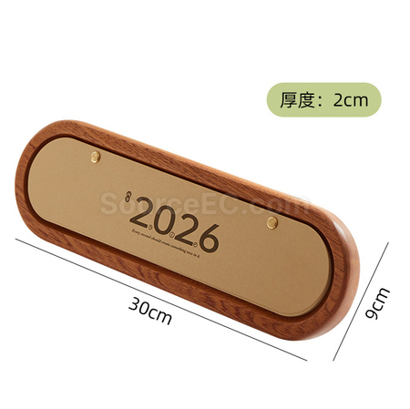 Customization Mini Wooden Calendar Promotional Products